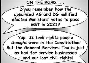 THE CONSTITUTION, HOUSE OF ASSEMBLY – AND GST