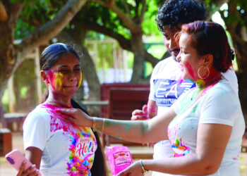 EXPERIENCING HOLI THROUGH NEW EYES
