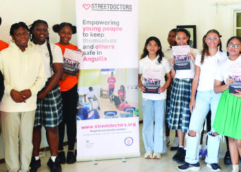 YOUNG LEADERS TRAINED TO CHAMPION MENTAL HEALTH  AND SAFETY THROUGH STREETDOCTORS ANGUILLA