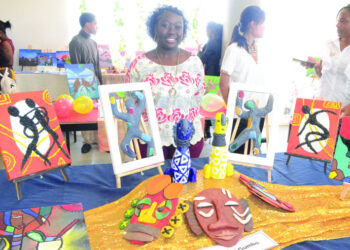 ALHCS FIFTH FORM STUDENTS TURN CAMPUS Q INTO  A PERSONAL GALLERY