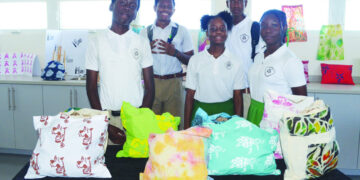 IMAGINATION UNFILTERED: ALHCS FORM 3 STUDENTS TRANSFORM TEXTILES INTO STATEMENT PIECES