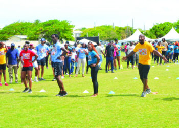 SPORTING COMPETITORS REVEL ON LABOUR DAY FUN-DAY