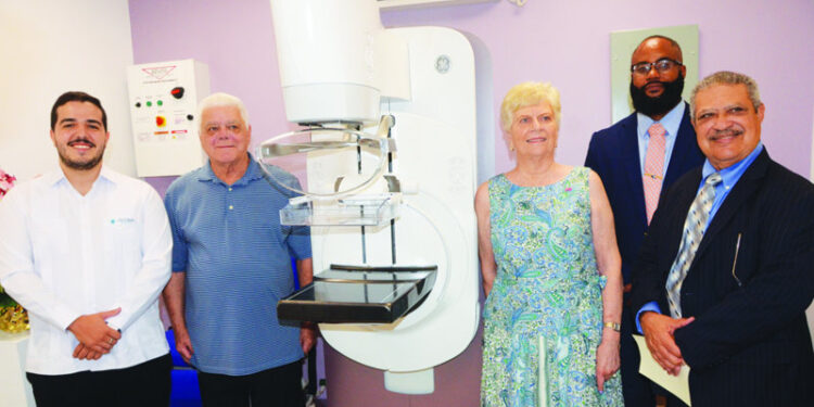 NEW MAMMOGRAPHY MACHINE AT WELCHES POLYCLINIC