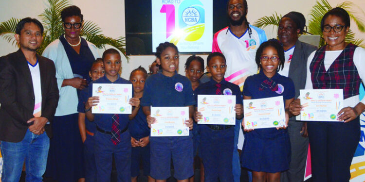 STUDENTS AWARDED IN NCBA FIM BOOK WRITING COMPETITION