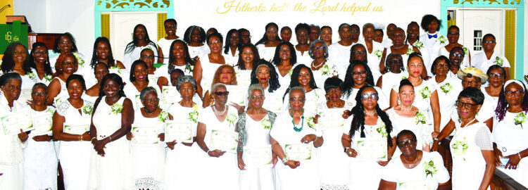 EIGHTY-TWO WOMEN ENROL IN EBENEZER WOMEN’S CIRCLE  ON METHODIST WOMEN’S LORD’S DAY