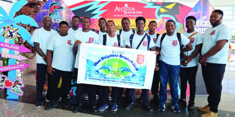 ALHCS BLUE DOLPHINS CRICKET CLUB TAKES DEVELOPMENT TOUR TO ANTIGUA
