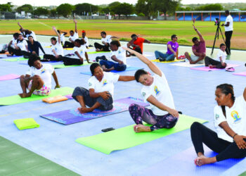 INTERNATIONAL YOGA DAY INSPIRES HEALTHIER  AGEING IN ANGUILLA
